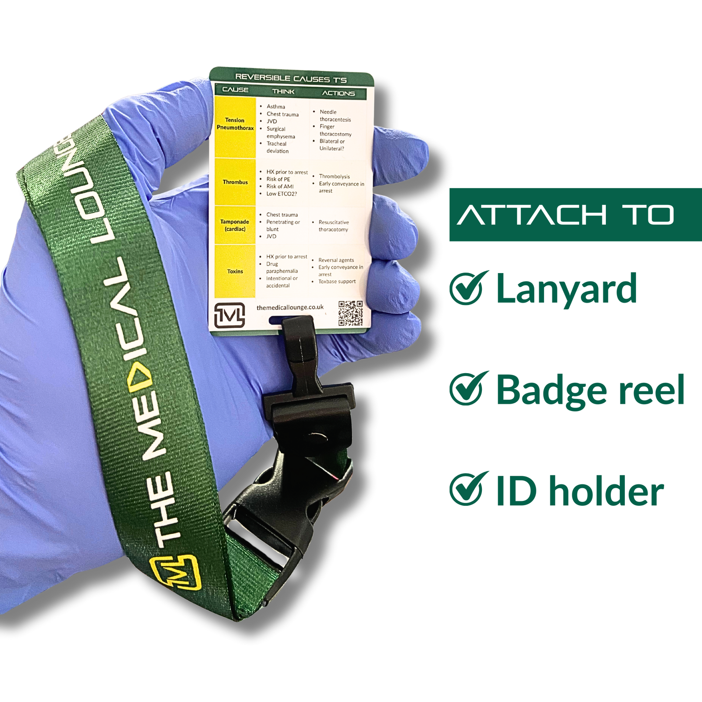 Reversible Causes (H’s & T’s) – Cardiac Arrest Reference Card
