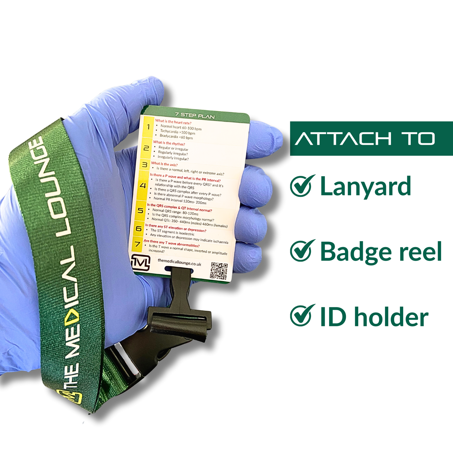 ECG 7-Step Plan – Interpretation Reference Card